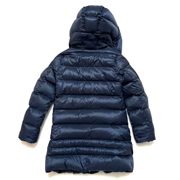 Burberry Sz S Puffer Goose Down Coat Jacket Hood ( Flaw ! ) - Picture 2 of 15